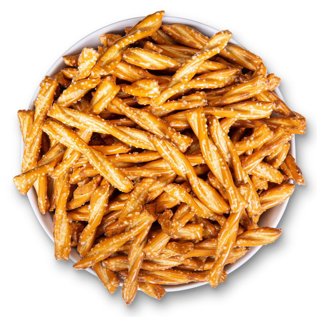 An image of Stellar Snacks' 5 ounce Simply Stellar pretzels